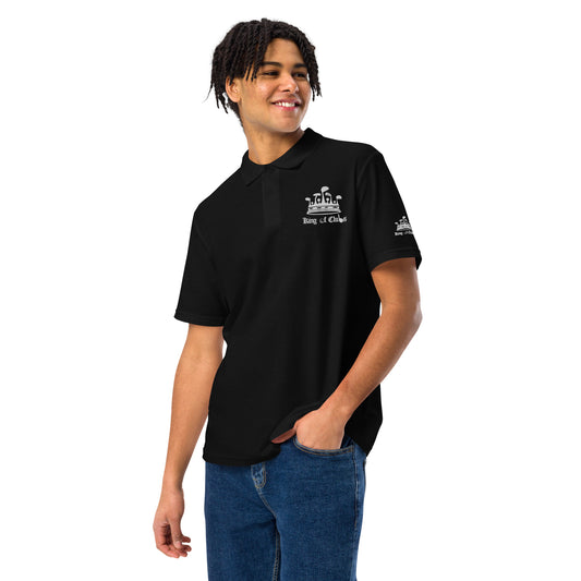 KING OF CLUBS Unisex pique polo shirt
